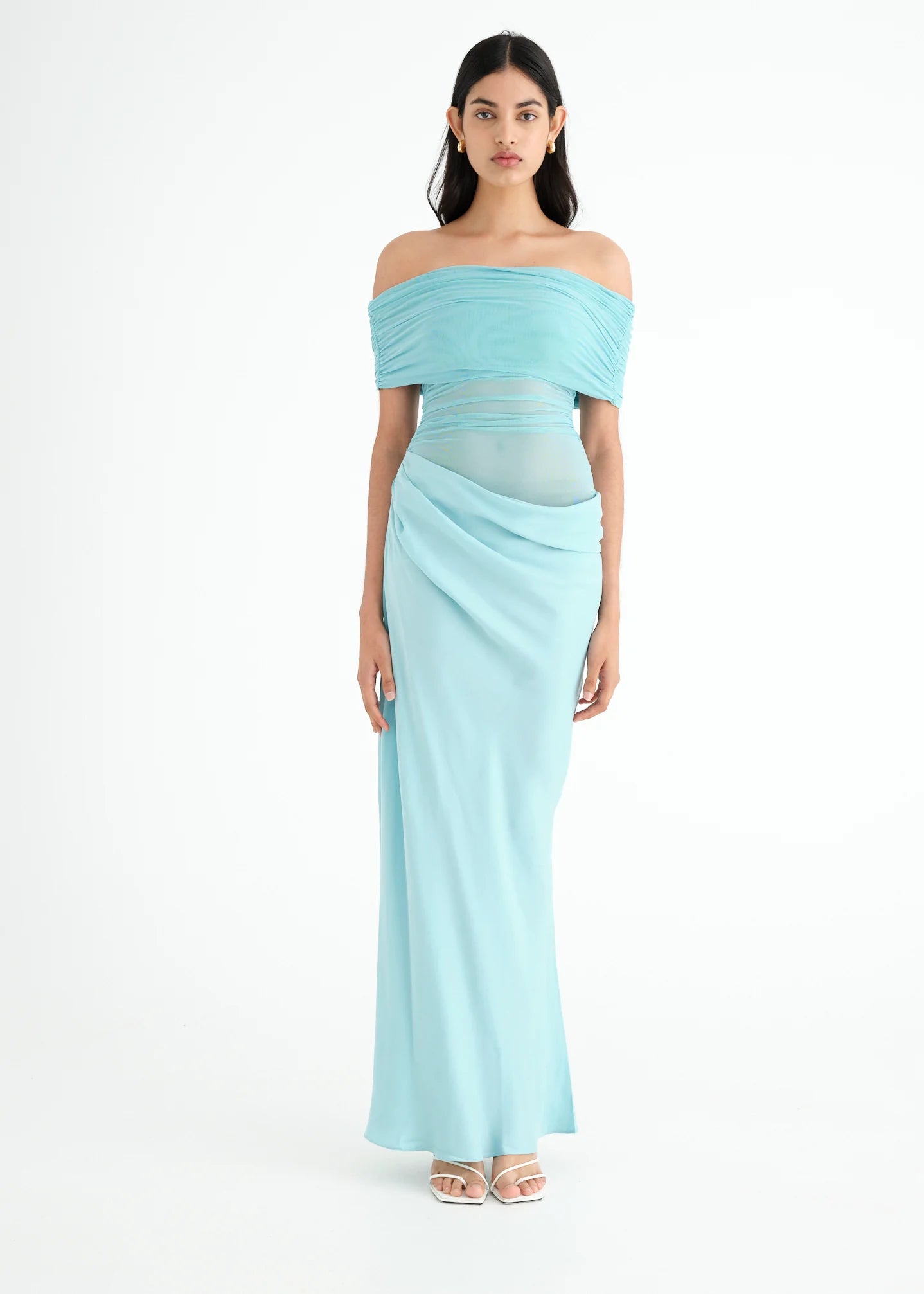 Benni Nico Off Shoulder Maxi Dress