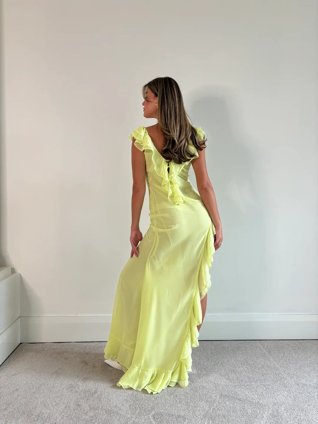 She Is Olla Ilda Dress Lime