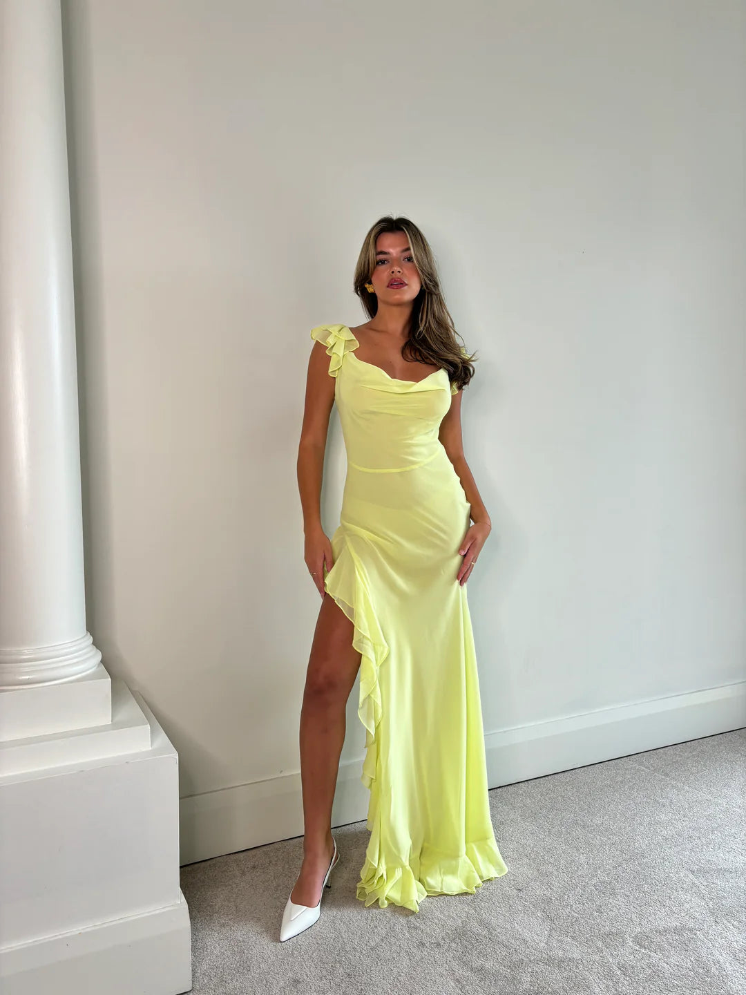 She Is Olla Ilda Dress Lime