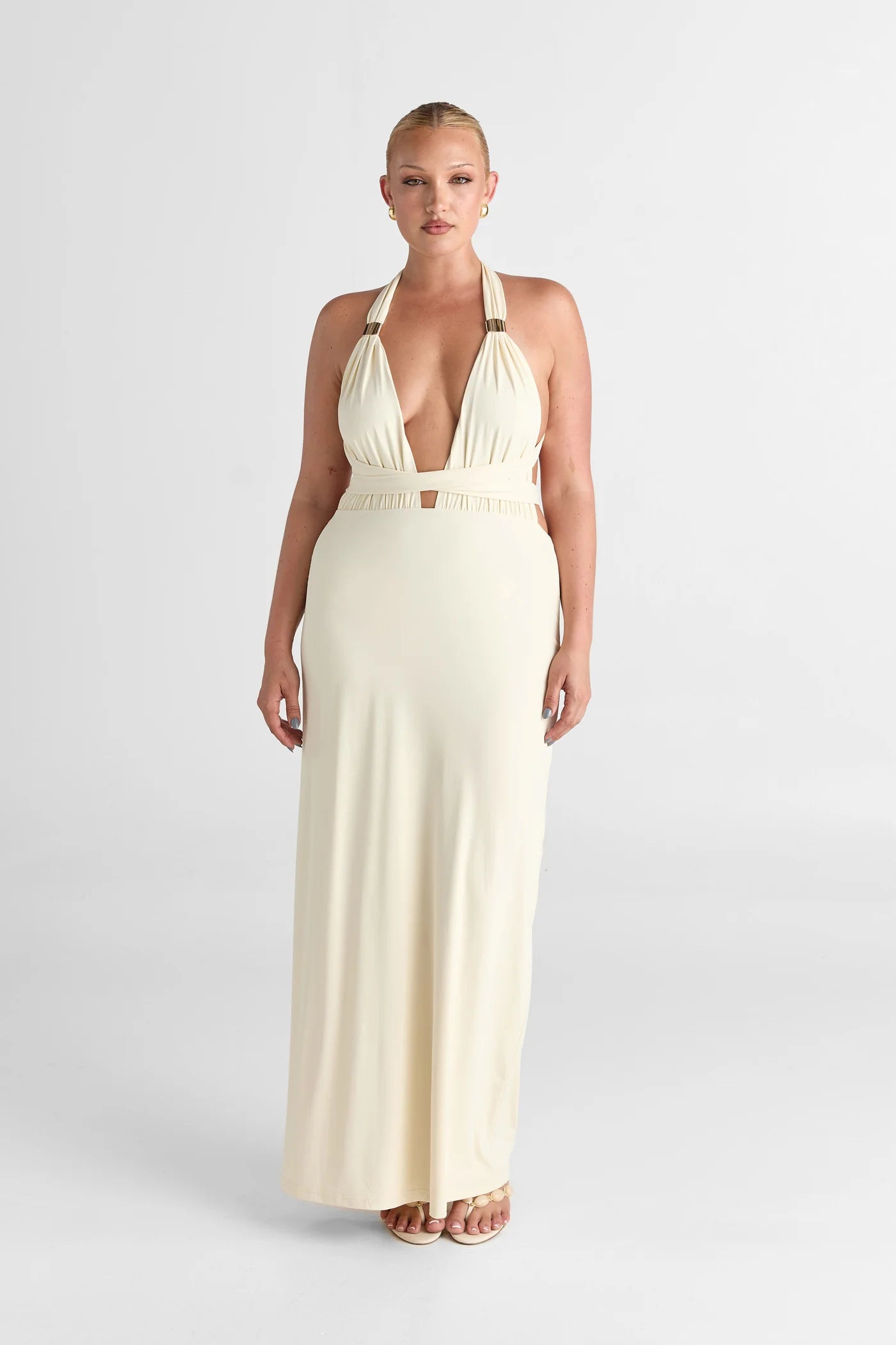 Sasha Therese Mira Maxi Dress Butter