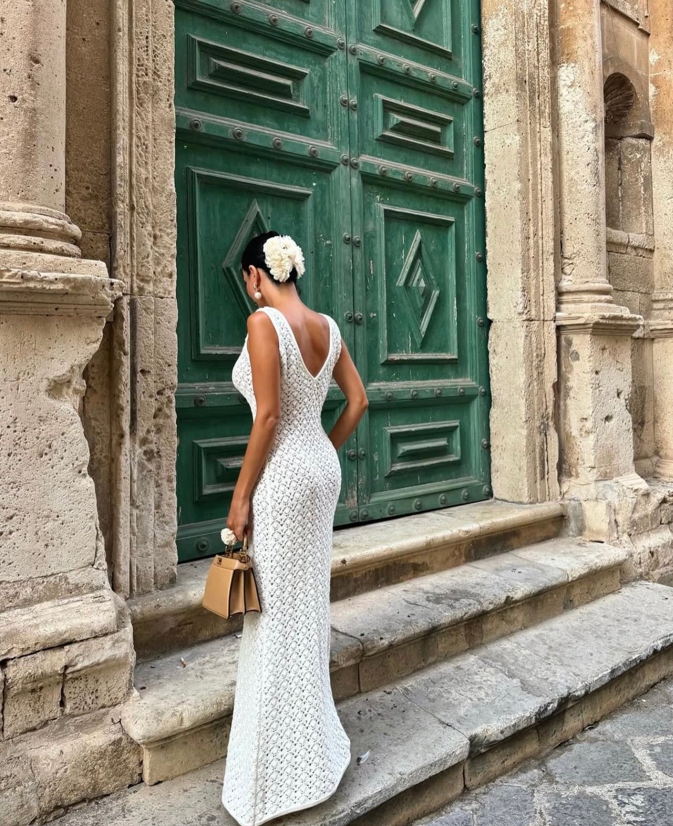 Meshki Carter Crochet Maxi