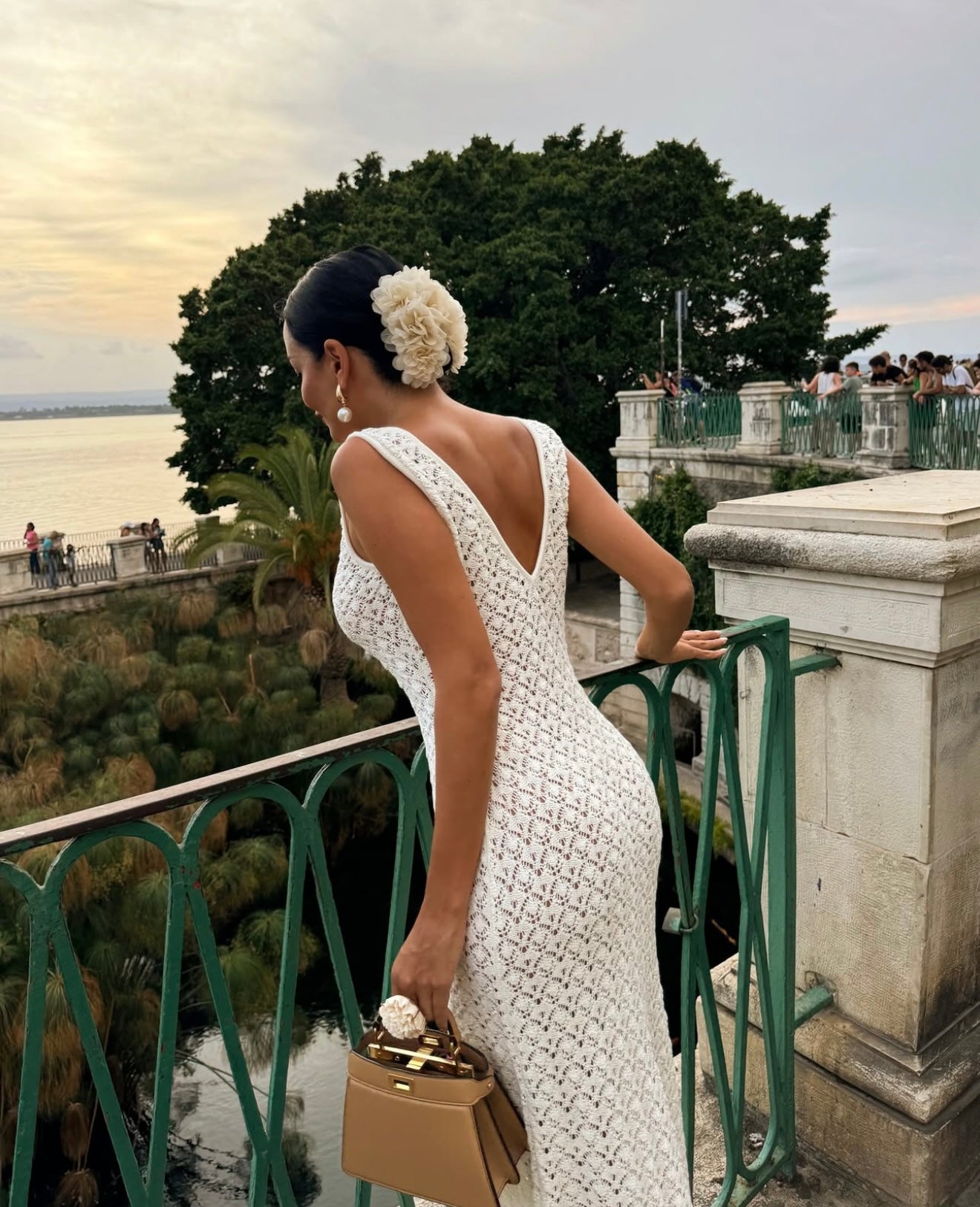 Meshki Carter Crochet Maxi