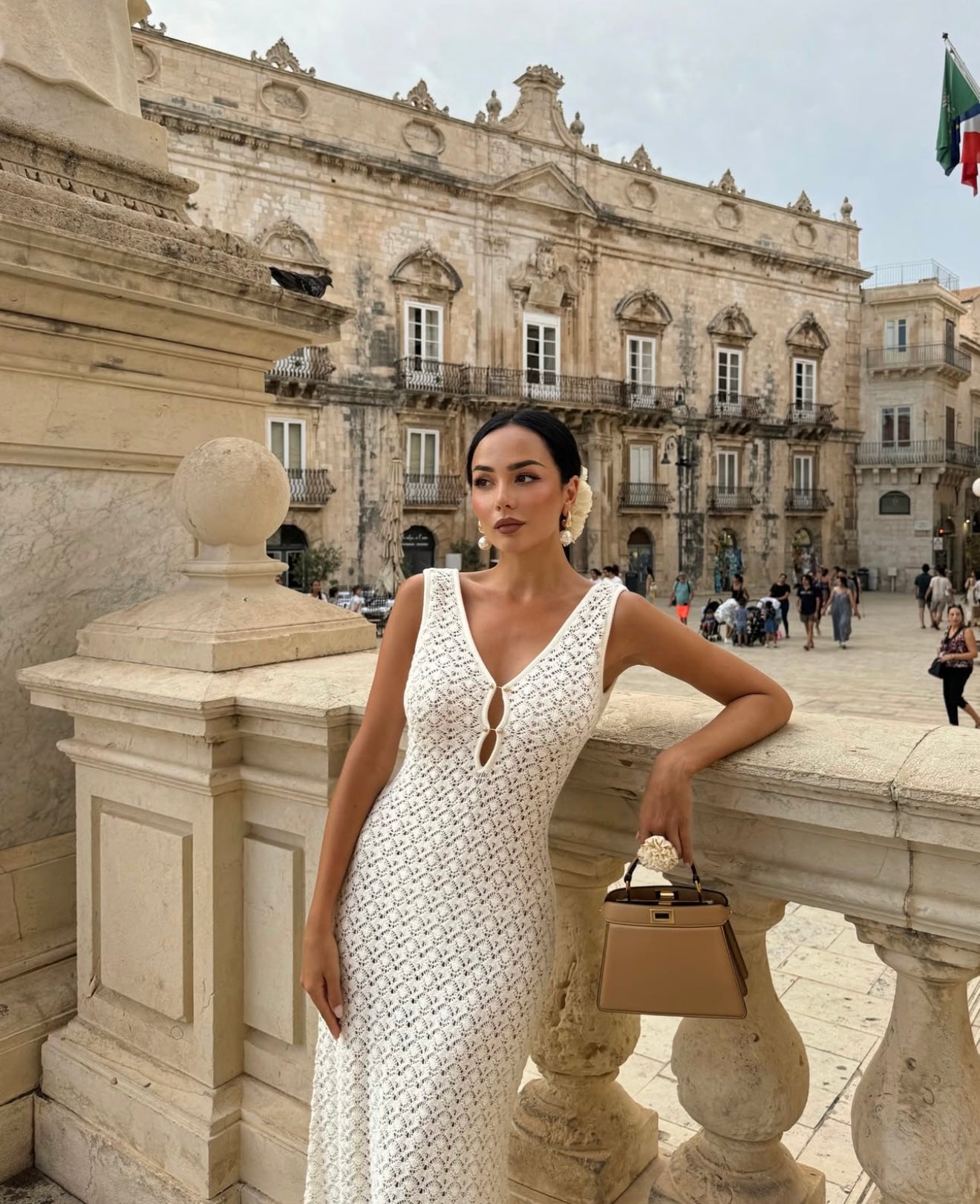 Meshki Carter Crochet Maxi