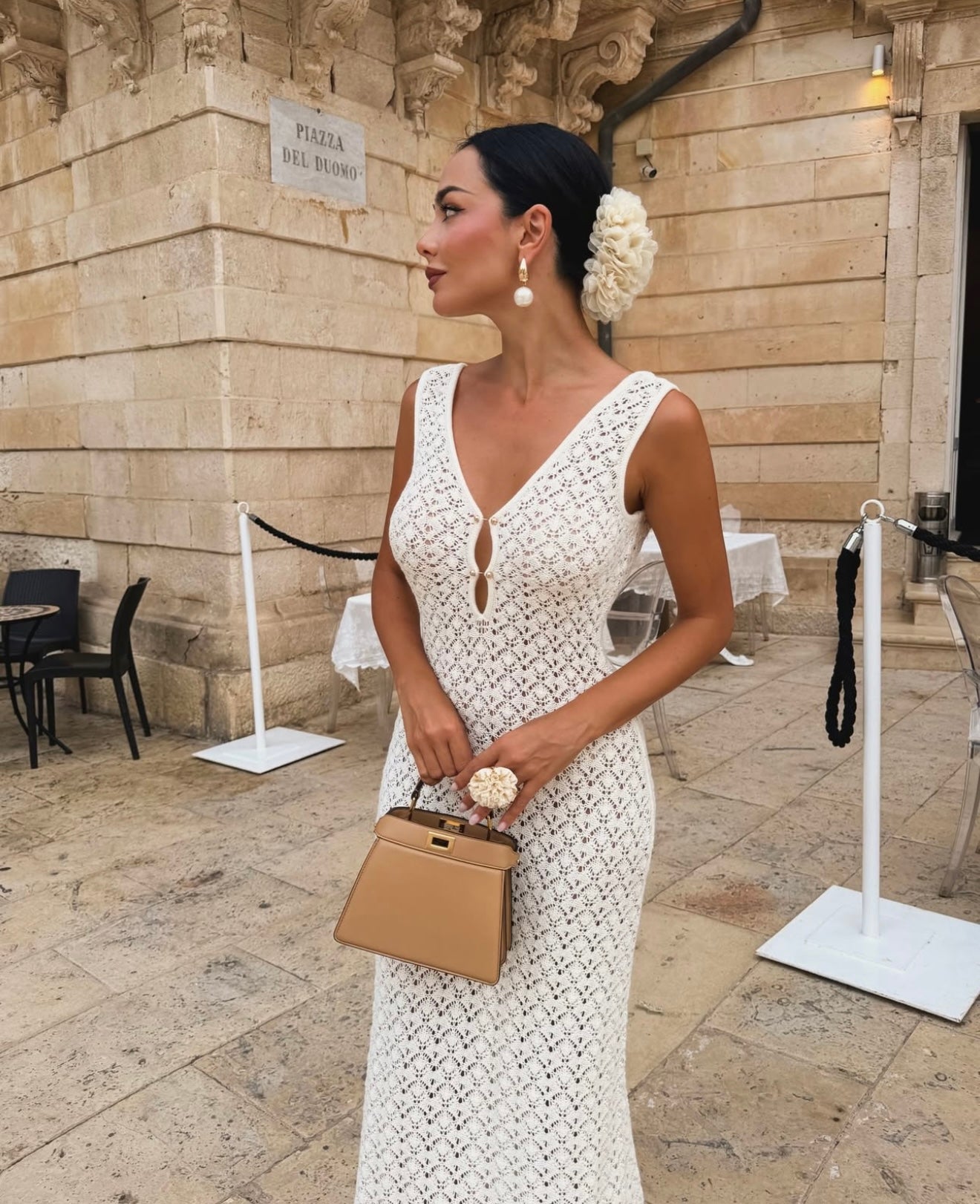 Meshki Carter Crochet Maxi