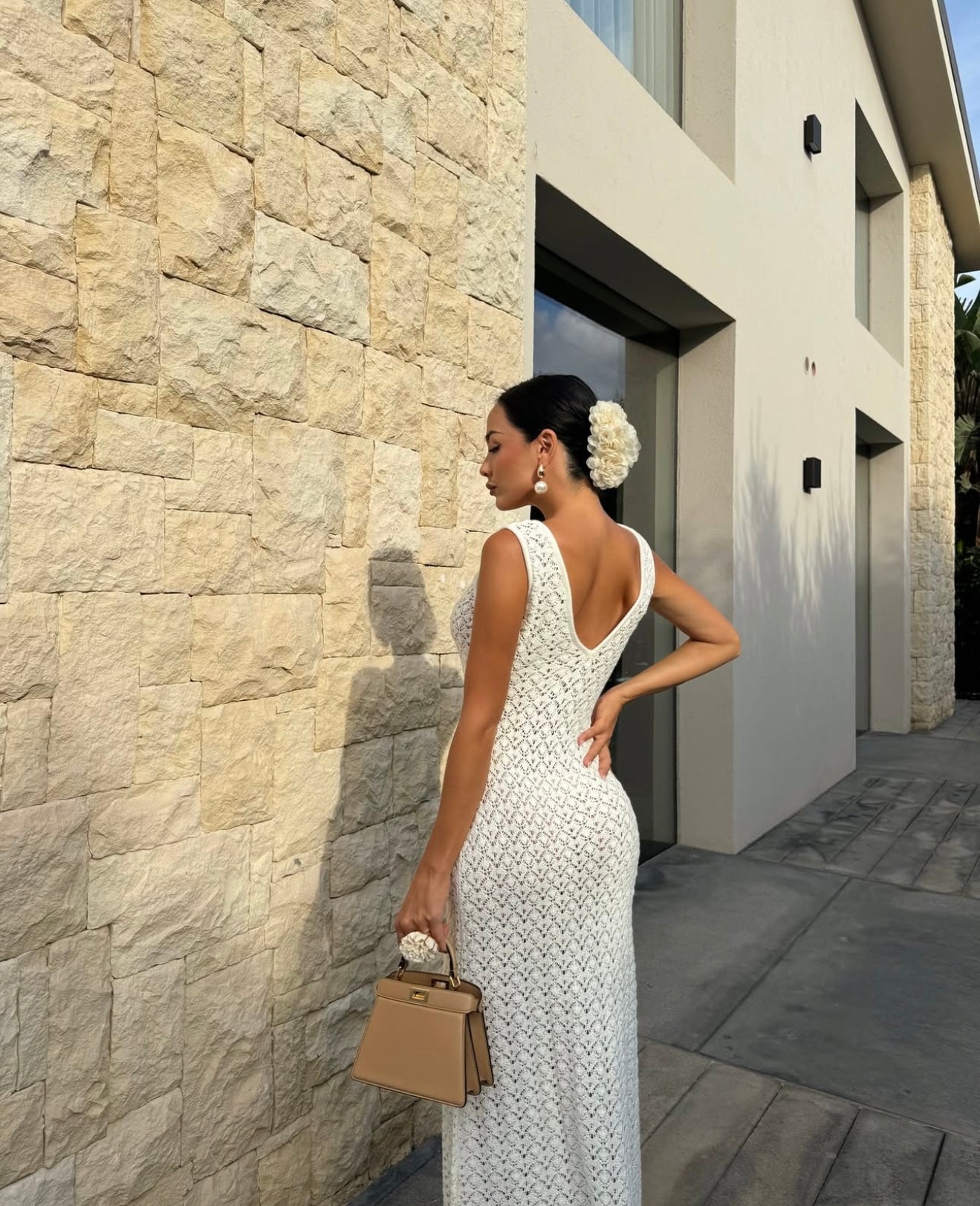 Meshki Carter Crochet Maxi