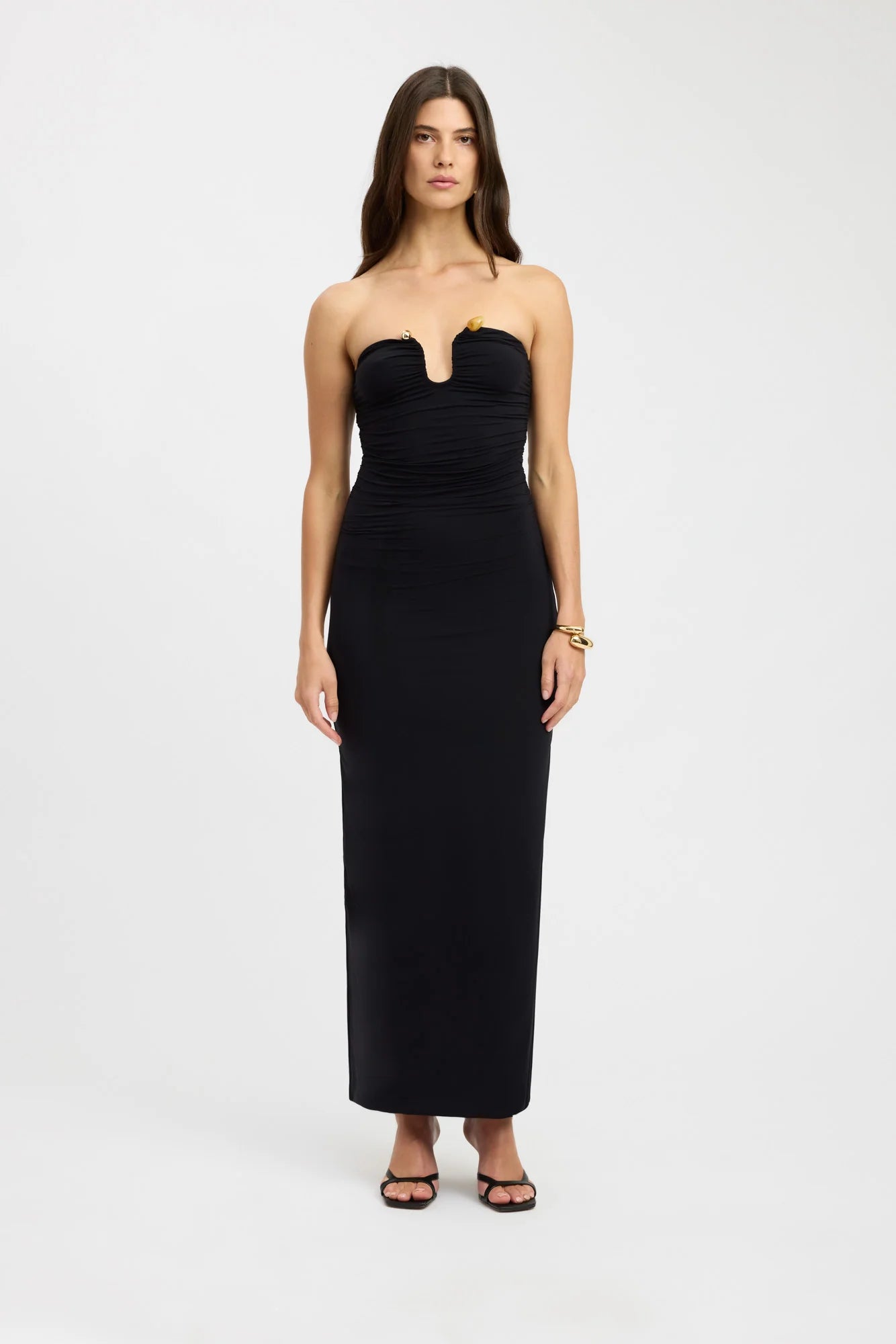 Kookai Tayla Trim Maxi Dress