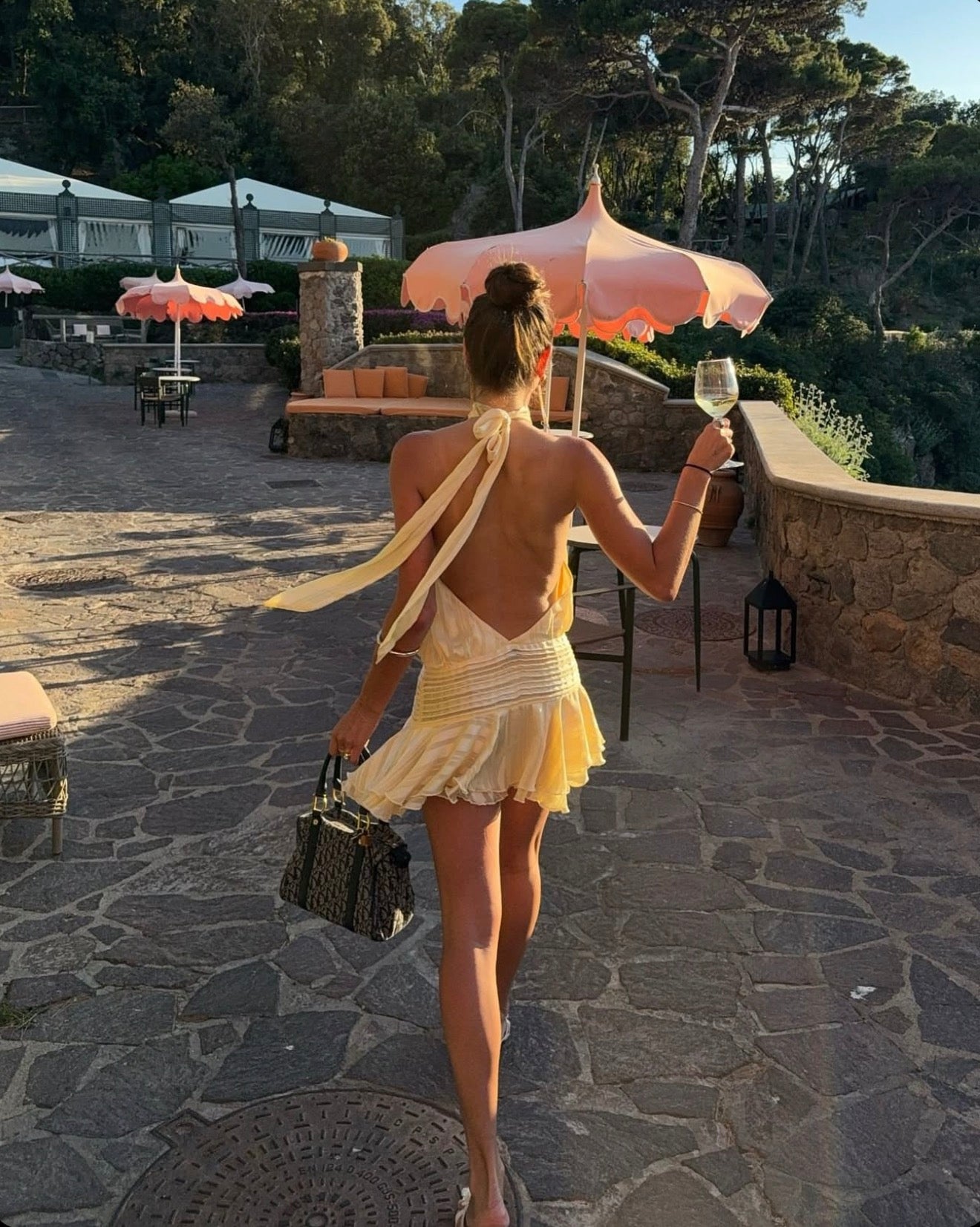 Peppermayo Willow Chiffon Mini Dress