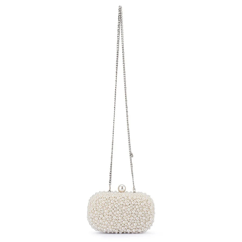 Olga Berg Valentina Pearl Clutch