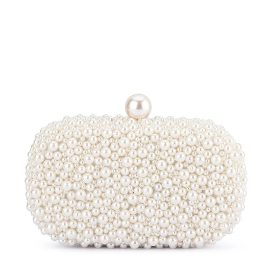 Olga Berg Valentina Pearl Clutch