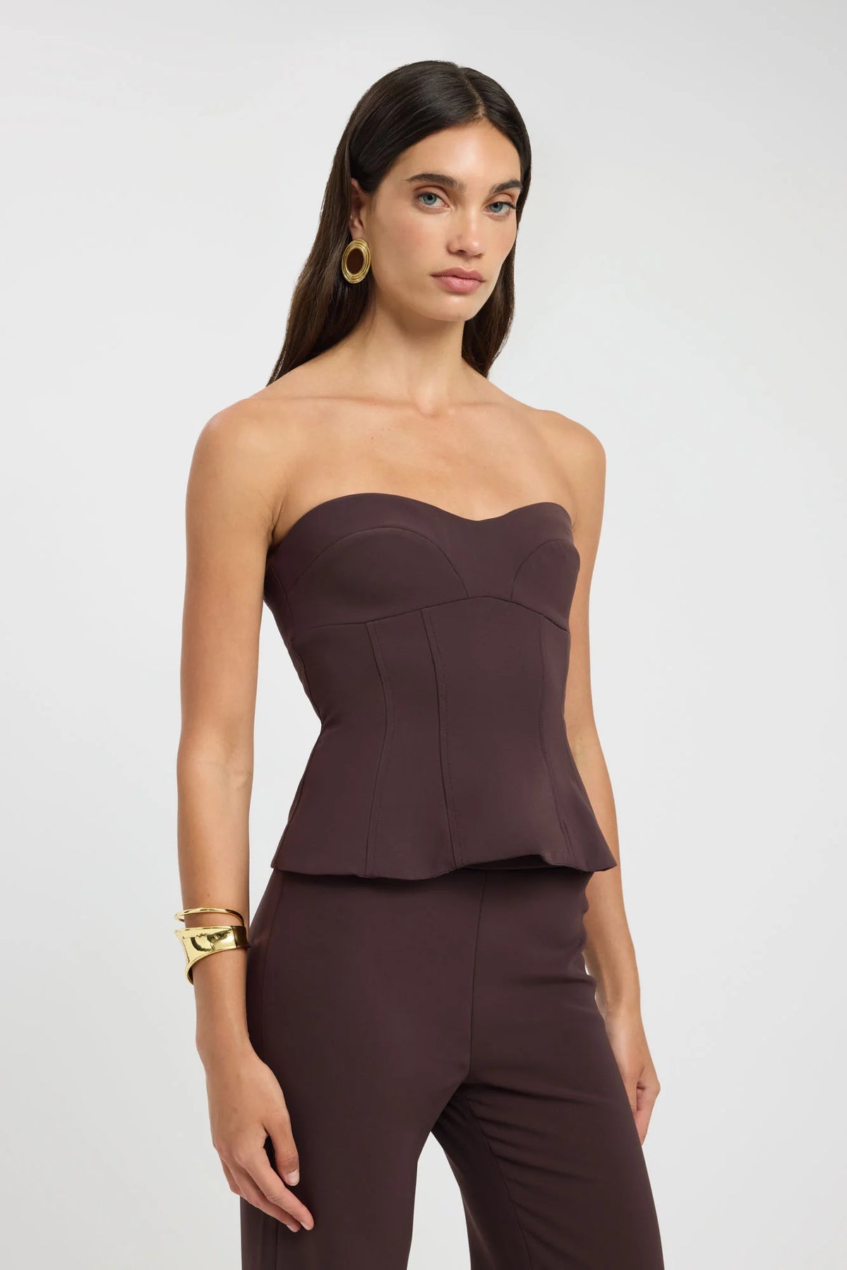 Kookai Alto Peplum Top