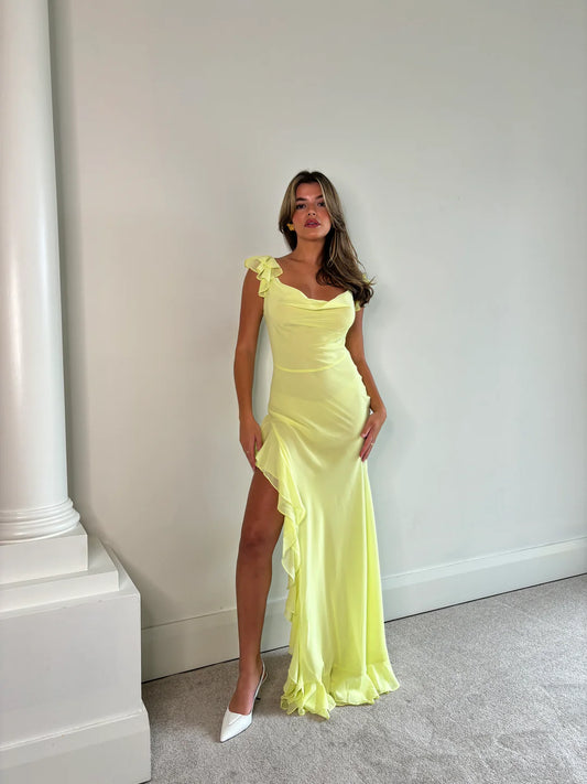 She Is Olla Ilda Dress Lime