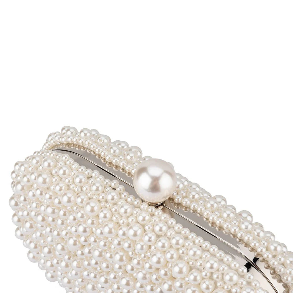 Olga Berg Valentina Pearl Clutch