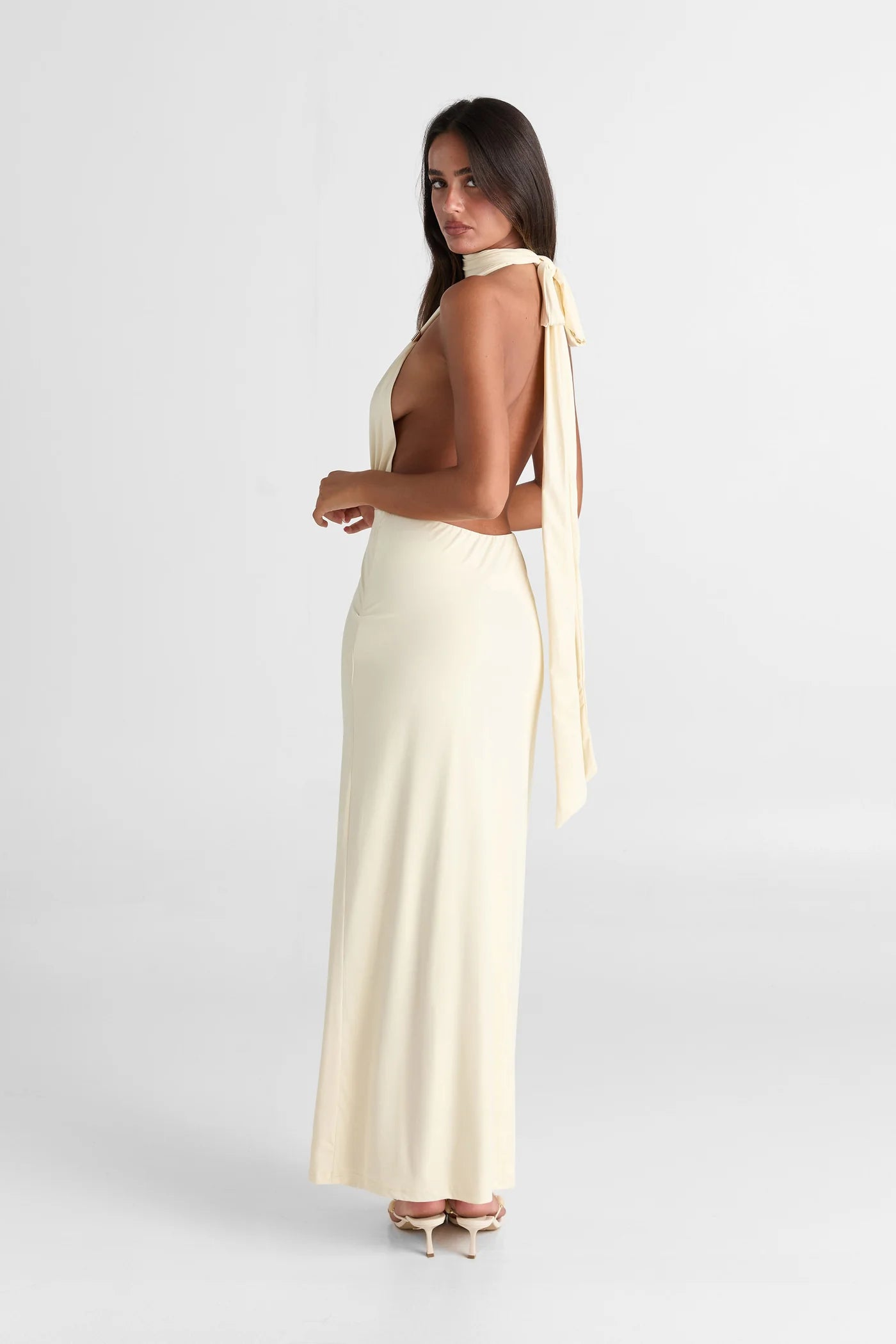 Sasha Therese Mira Maxi Dress Butter