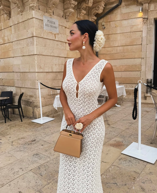Meshki Carter Crochet Maxi