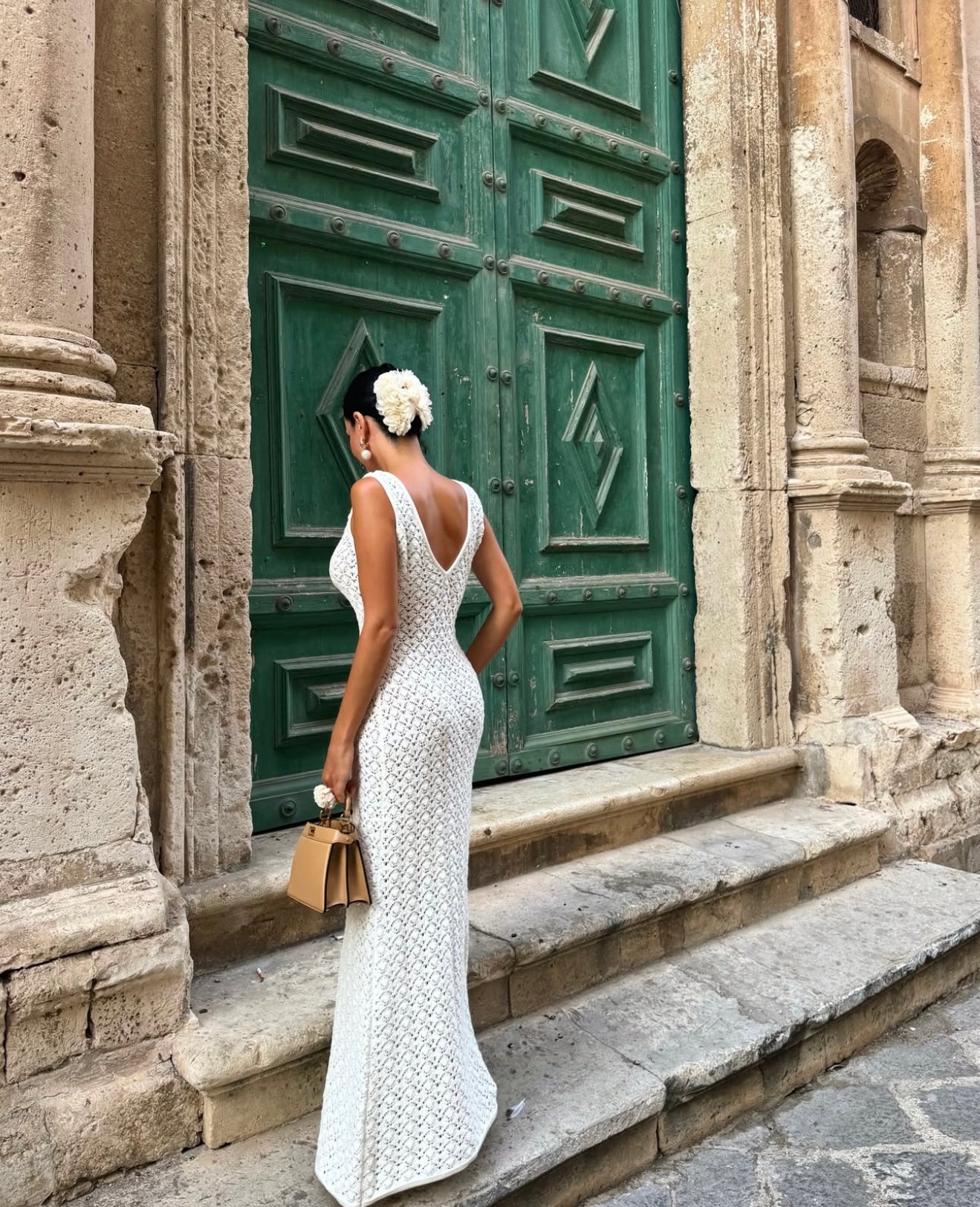 Meshki Carter Crochet Maxi
