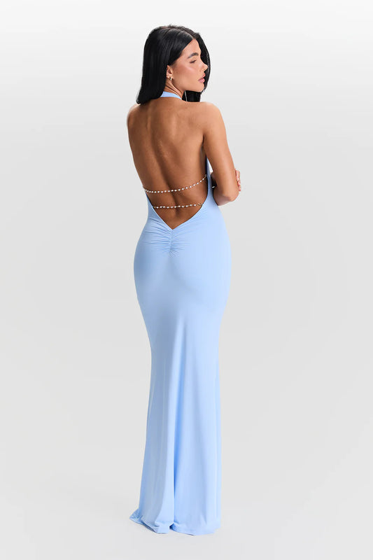Sasha Therese Harper Dress Blue